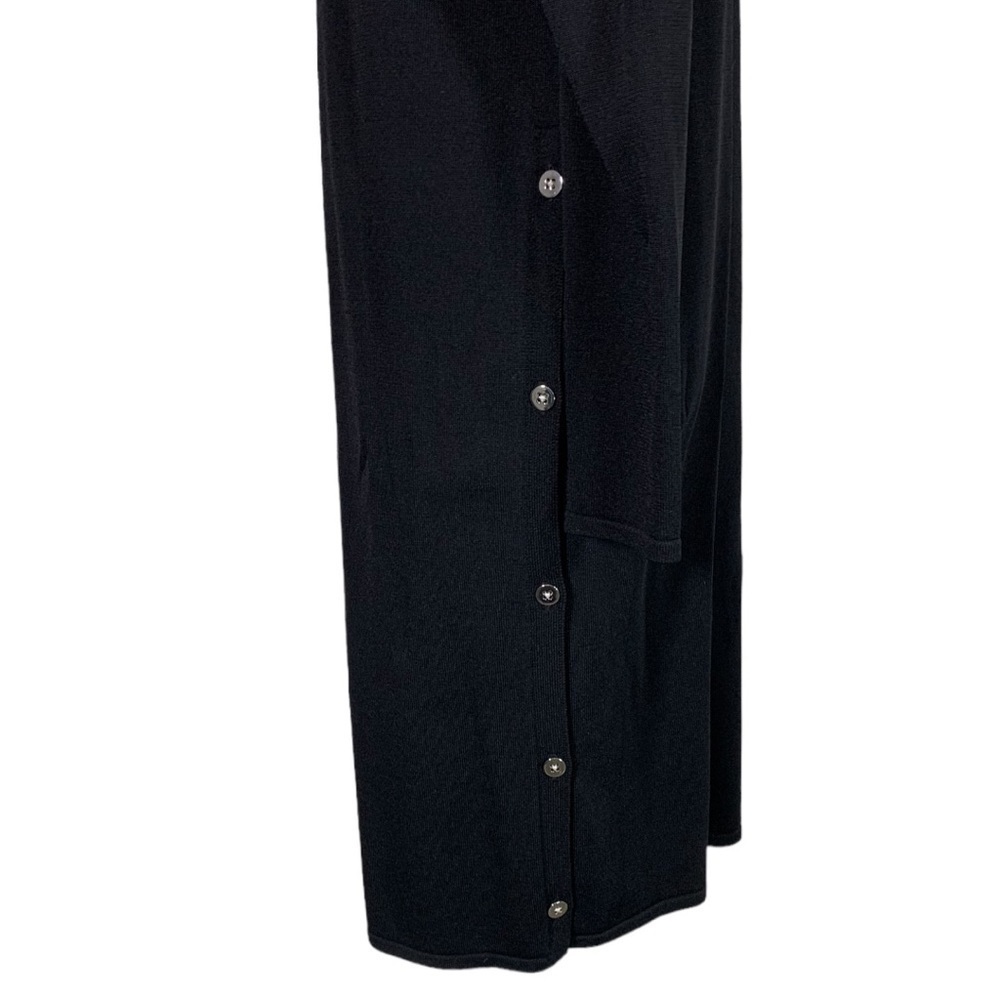 C/MEO COlLECTIVE Open Front Knit Cardigan Black Size XS - Picture 13 of 14